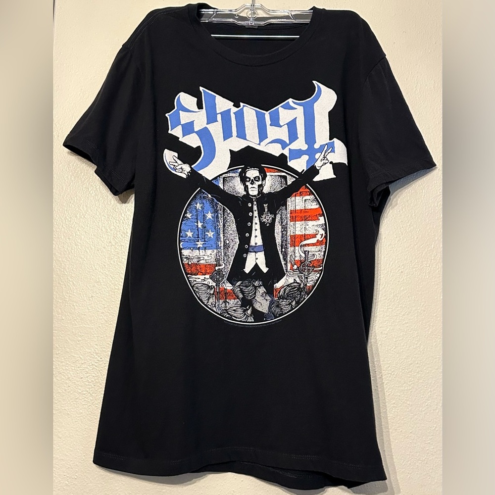 Ghost BC 2017 Ceremony & Devotion Band Music T Shirt Large